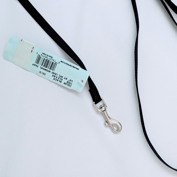 $1 If Bundled - Black Dog Leash - Picture 3 of 3